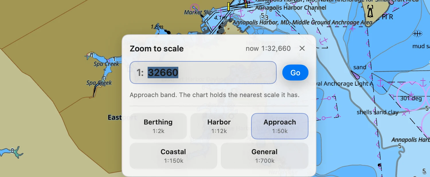 The scale entry